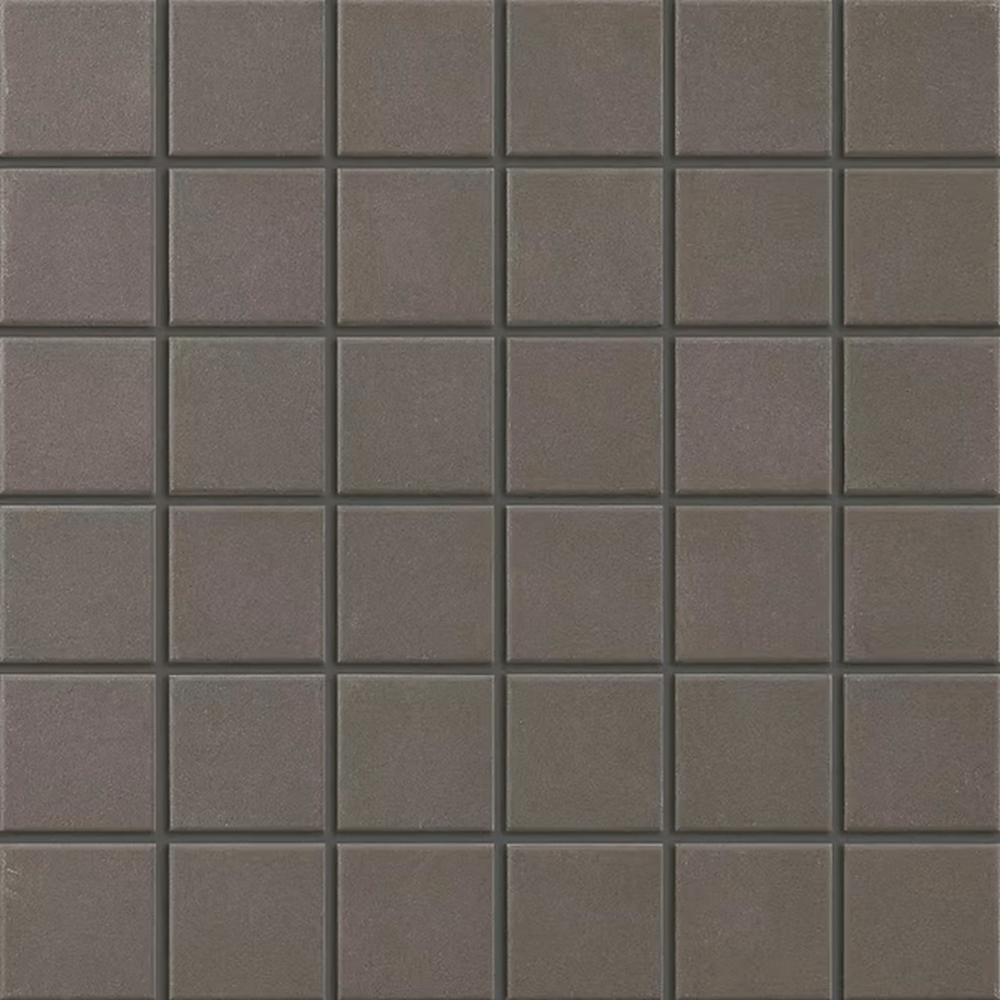 THEO DI Tile MOSGRUNG48	48X48 GRAPHITE UNGLAZED MOSAICS ( SHEET 306X306 )