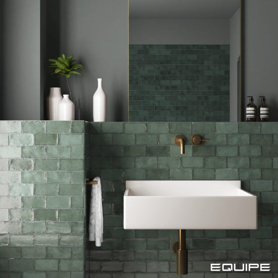 Altea Pine Green  75x150mm Spanish wall tiles