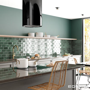 Altea Pine Green  100x100mm Spanish wall tiles