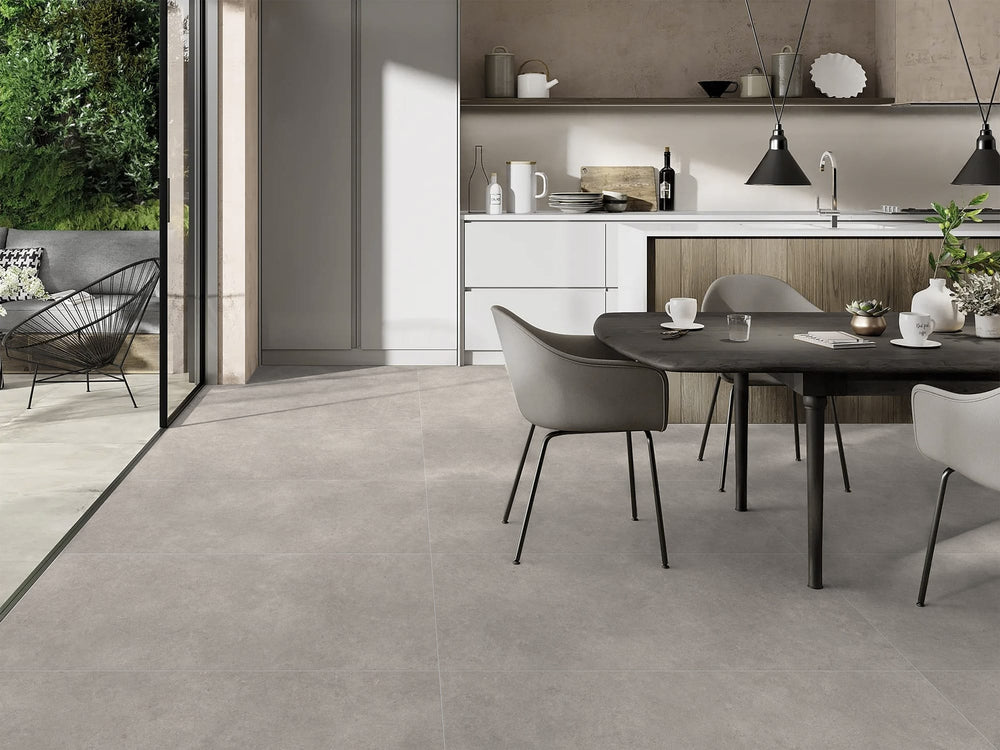 Misto Grey Matt P4  Stone Look Tile 600x1200mm