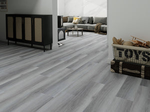 Guardian Hybrid Floor 1500 x 228 x 6.5mm - Estate Grey Oak