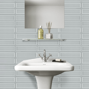 GNS Tile HAMBLG13 HAM02G-F HAMILTON BLUE GLOSS FRAME 68X280MM