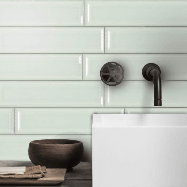 GNS Tile HAMGNG13 HAM03G-F HAMILTON GREEN GLOSS FRAME 68X280MM