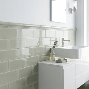 GNS Tile HAMPOG13 HAM01G-F HAMILTON PORCELAIN GLOSS FRAME 68X280MM