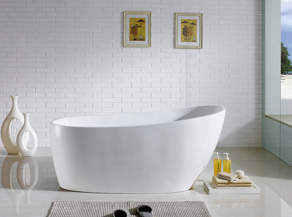 HBT1715-NF Hamiton Free Standing Bathtub NON Overflow 1715*725*750mm