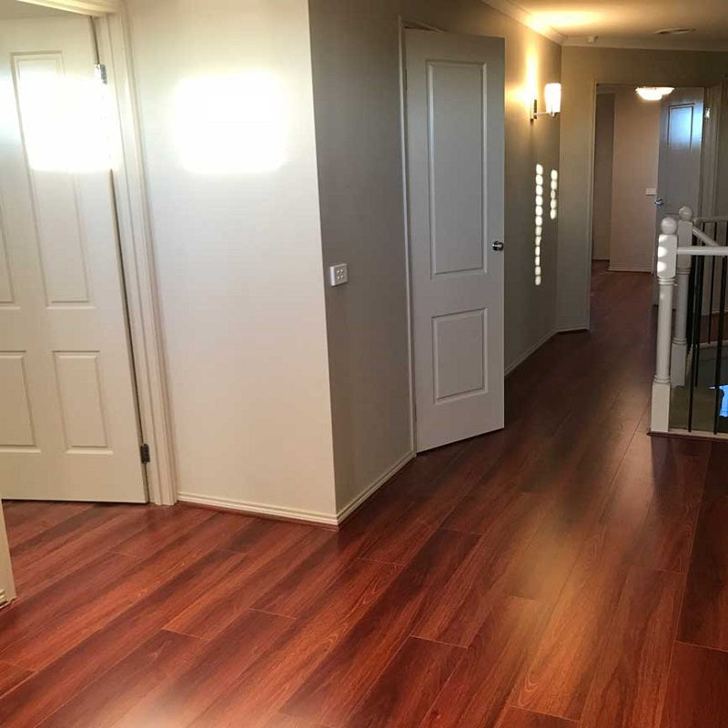Floortex 12mm Semi Gloss HD Laminate Floor - HD704 Jarrah