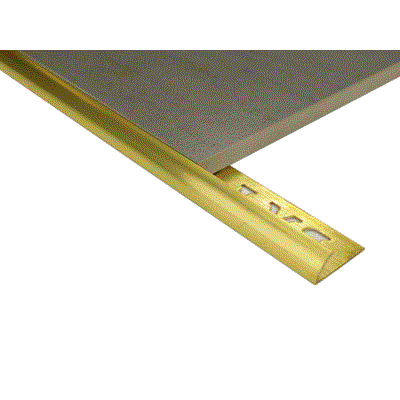 HALF ROUND TRIM - BRASS