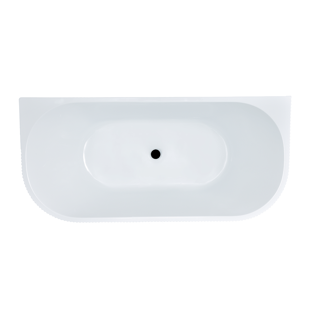 BTH1500 Havana Back To Wall Bathtub 1490mm (Long) x 745mm (Wide) x 580mm (Height)