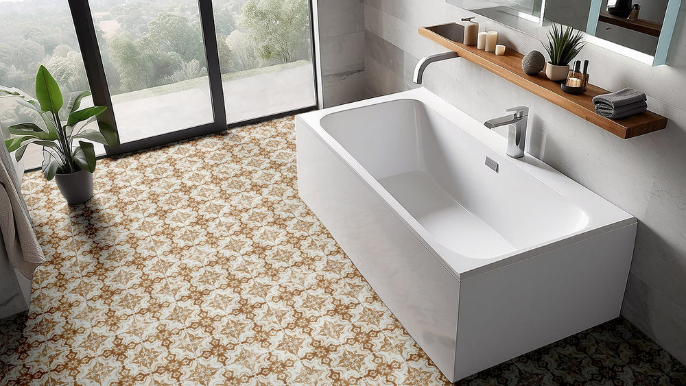 HER MVG793 HERITAGE STRUGGIMENTO TERRACOTTA 200X200 MATT