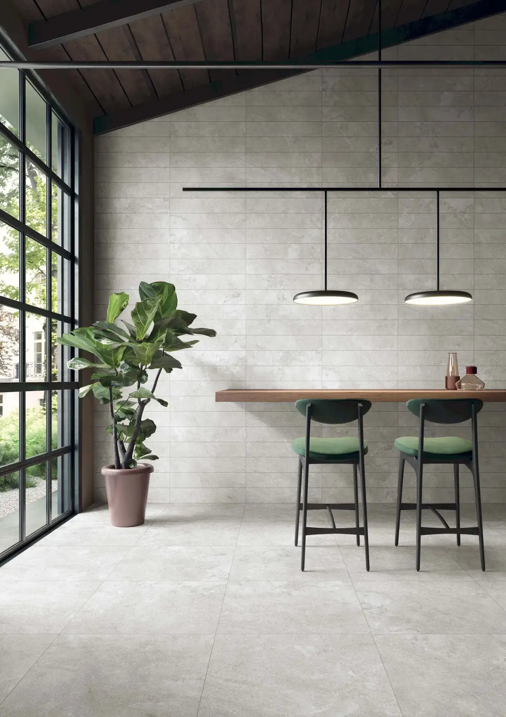 Herman Ashwood Matt P2 Stone Look Tile 600x600
