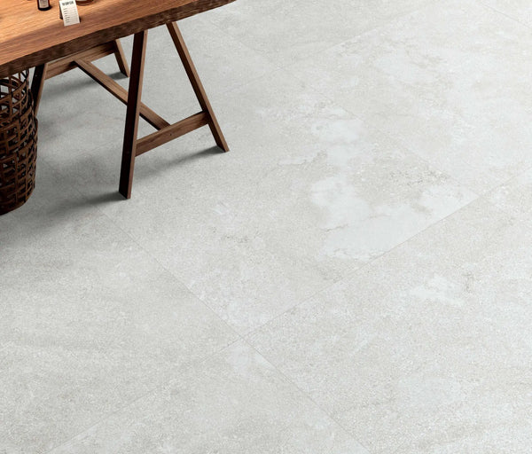 ET Tile Herman Bianco Matt P4 Stone Look Tile 600x600mm