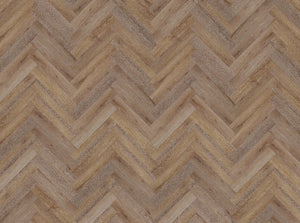 Obsidian 9mm Herringbone Hybrid Floor 625 x 125 x 9.0mm - Sunset