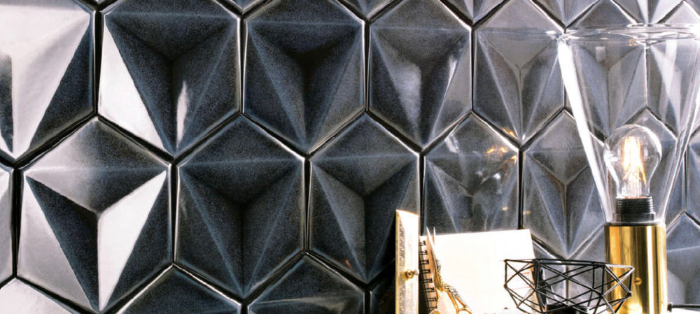 Chroma Grafite Hexagon 150x173mm