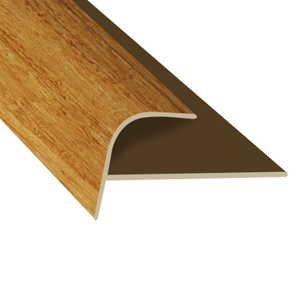 Timber Flooring Metal Senior Stair Trim - HONEY BAMBOO