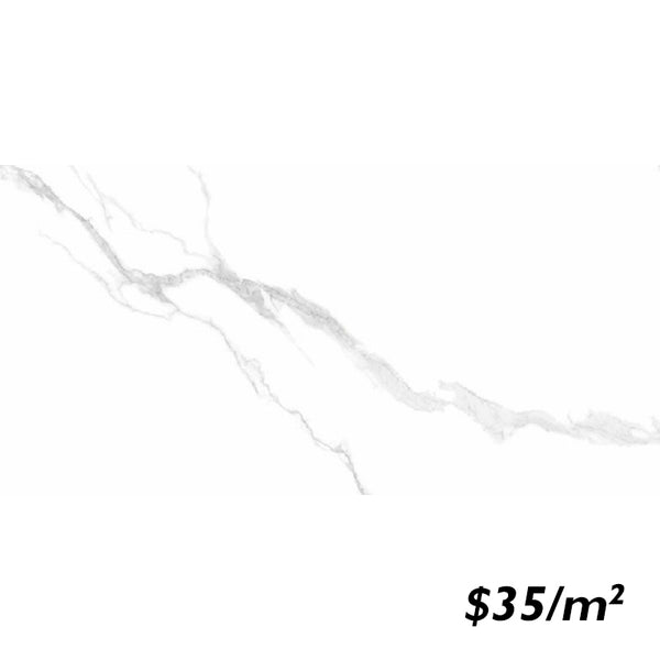 T/ILMACAP3060 ENTIVA ILLINOIS CARRARA POLISHED 300*600mm REC.