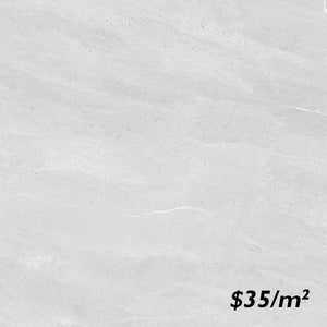 T/ILMALGP6060 ENTIVA ILLINOIS LIGHT GREY POLISHED 600*600mm REC.