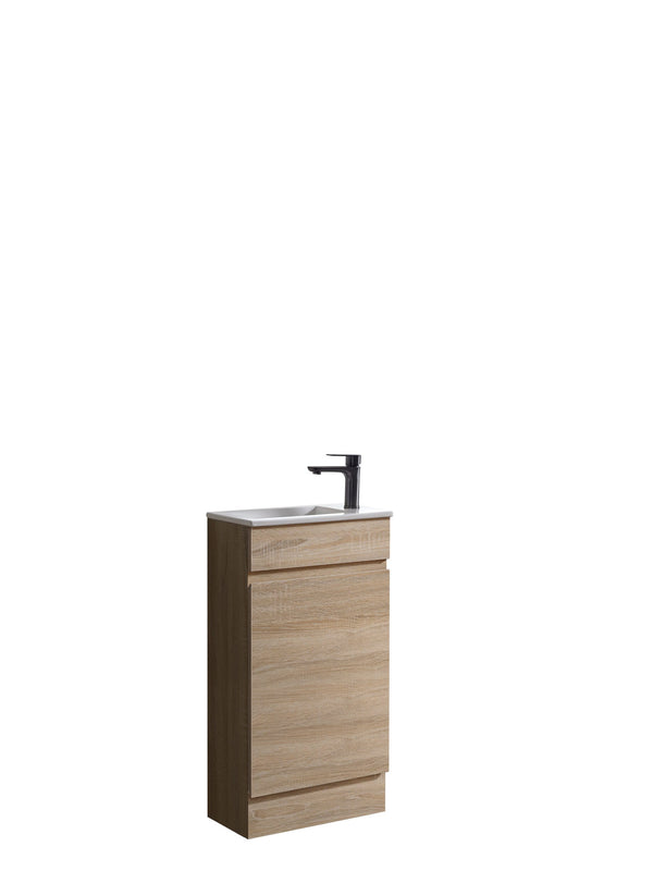 BQ7-450A8 Blair Freestanding Vanity Natural Timber 450mm