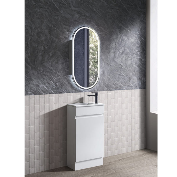 BQ7-450W Blair Freestanding Vanity Gloss White 450mm