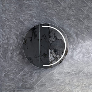 LED RSC-800MW LED Pearl Collection 800*800*130MM Matt White SHAVING CABINET