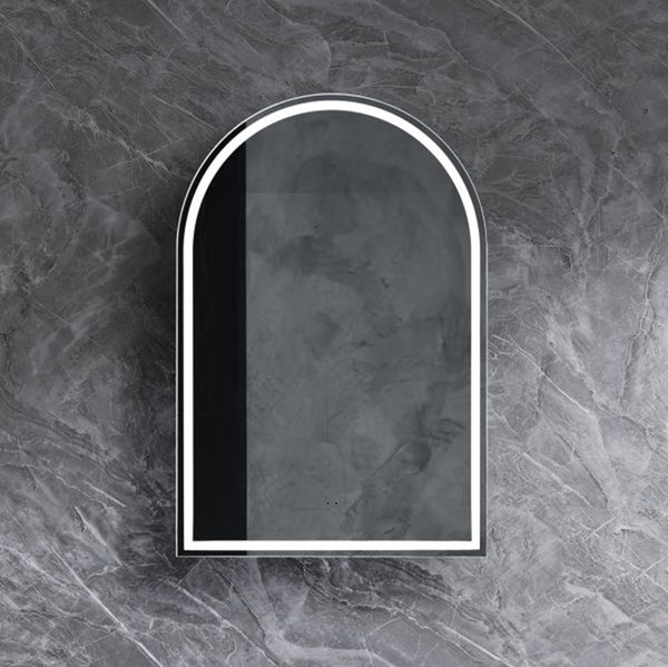 LED ASH-6161MW LED Archive Collection 610*900mm Matt White Shaving Cabinet