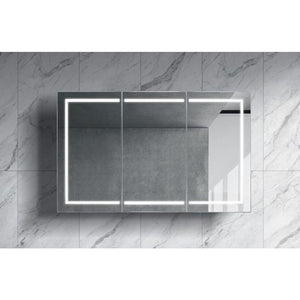 LED PSH-7575MW Brighton LED Collection 750*750*150MM Matt White SHAVING CABINET