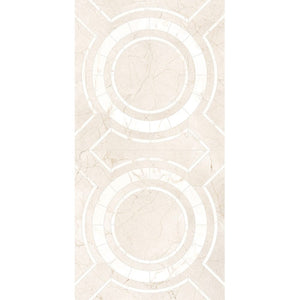 EV Tile IT-MFA-CRE-12060H Marfil Art Decor Tile Creta 1200x600 MADE IN ITALY