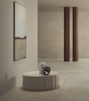 EV Tile Icon Beige Natural Concrete Look Tile 300x600mm Made In Italy