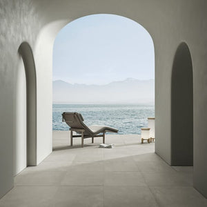 EV Tile Icon Silver Rectified Lappato Concrete Look Tile 300x600mm