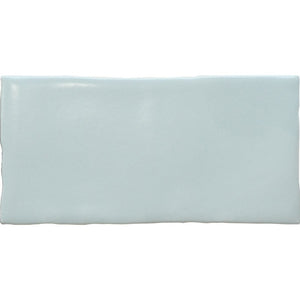 JLA0001	 LODGE SUBWAY WAVY EDGE MATT MINT GREEN 75X150MM 07WCM7M