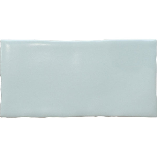 JLA0001	 LODGE SUBWAY WAVY EDGE MATT MINT GREEN 75X150MM 07WCM7M