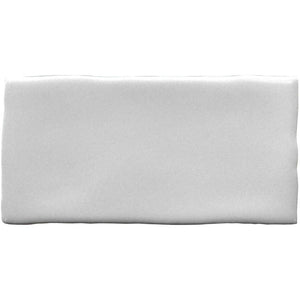 JLA0004 LODGE SUBWAY WAVY EDGE MATT LIGHT GREY 75X150MM 07WBC6M