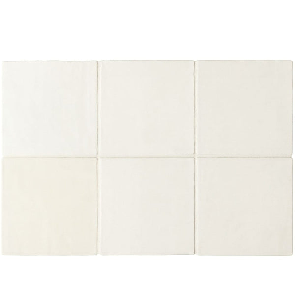 DSS Tile Coastal Equ Blanc Matt Subway Tile 132X132mm