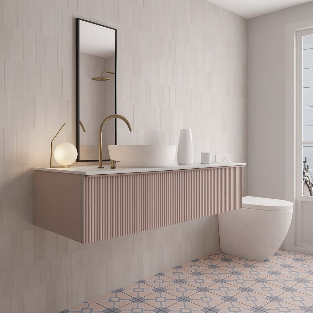 Coastal Equ Gris Nuage Matt Subway Tile 65X200mm