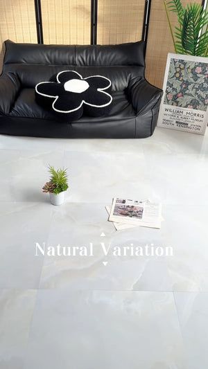 HF Tile Jade Beige Polished Tile 600x600mm