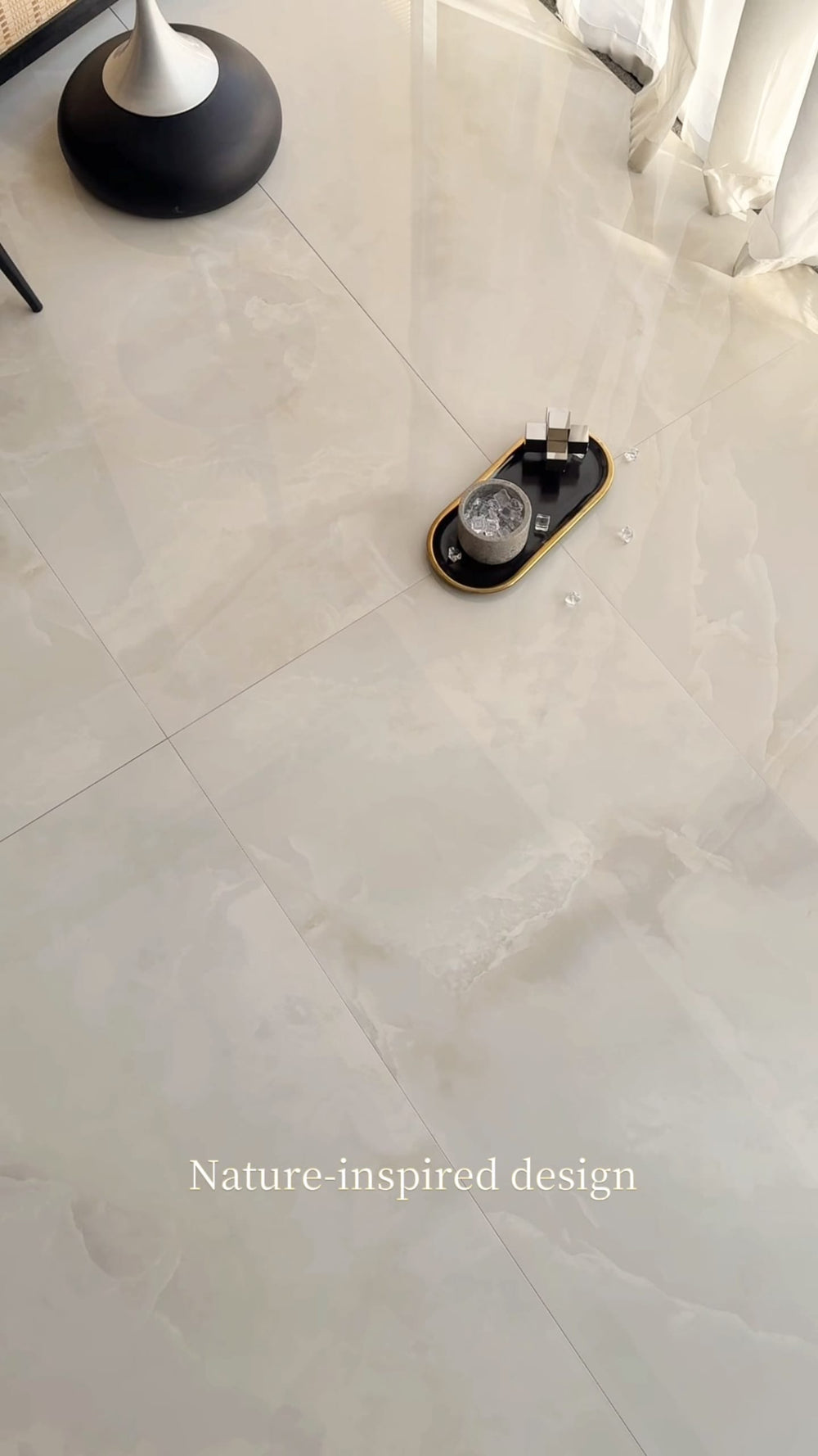 Jade Beige Polished Tile 600x1200mm