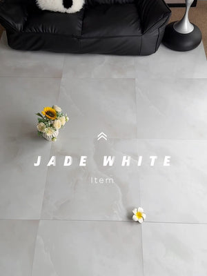 HF Tile Jade White Polished Tile 600x600mm