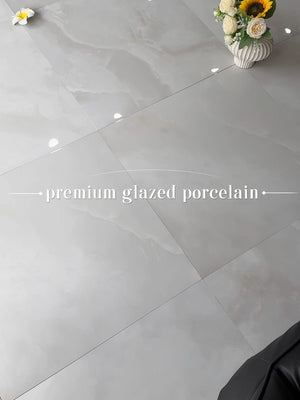 HF Tile Jade White Polished Tile 600x600mm