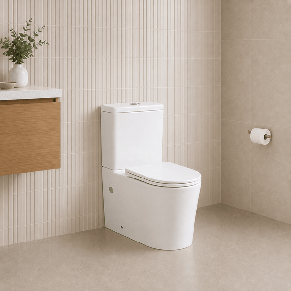 Noveen Toilets T6060 — Junior Rimless Toilet Suite