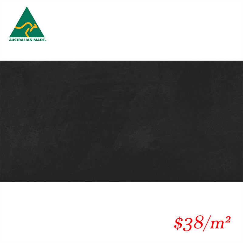 KEN CHA36M KENSINGTON CHARCOAL 300x600MM MATT Made in Australia