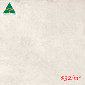 KEN WHT45M KENSINGTON WHITE 450x450MM MATT Made in Australia