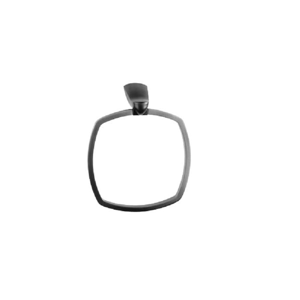 KG25033 NIXON II Towel Ring Gun Metal Finish