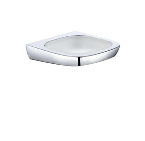 ZENMO Bathroom Accessories KG25034 NIXON II Soap Dish Gun Metal Finish