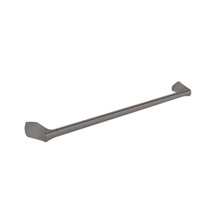 ZENMO Bathroom Accessories KG25036-30 NIXON II 750mm Single Towel Rail Gun Metal Finish
