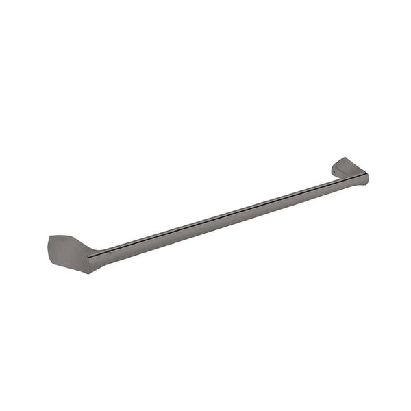 ZENMO Bathroom Accessories KG25036-30 NIXON II 750mm Single Towel Rail Gun Metal Finish