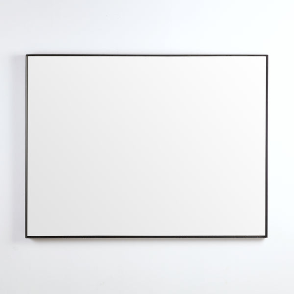 KDK- KS1290F-MB MATTE BLACK ALUMINIUM FRAMED MIRRORS 1200*-900MM