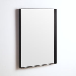 KDK- KS9075F-MB MATTE BLACK ALUMINIUM FRAMED MIRRORS 750*900MM
