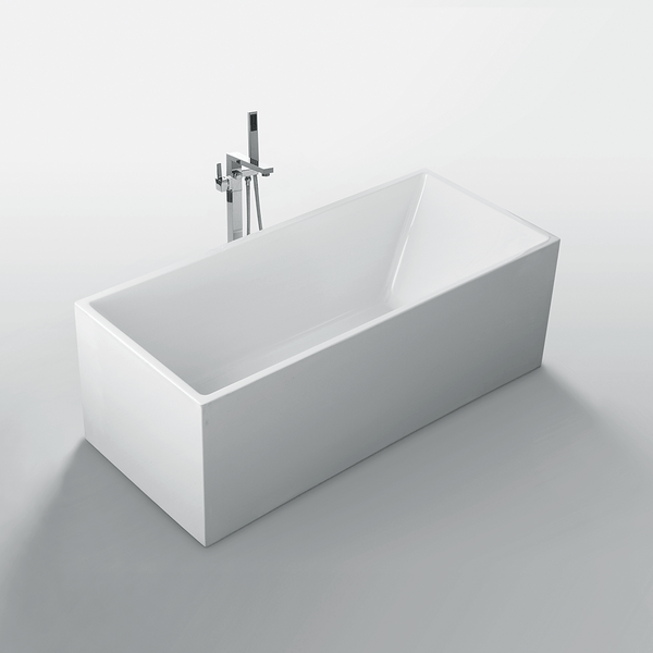 Noveen Bathtubs BTK1500 Kansas CORNER BATHTUB 1500x750x600MM