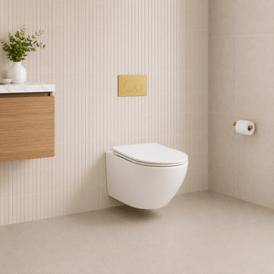Noveen Toilets T046E – KIEV Tornado-Rimless Wall Hung Pan
