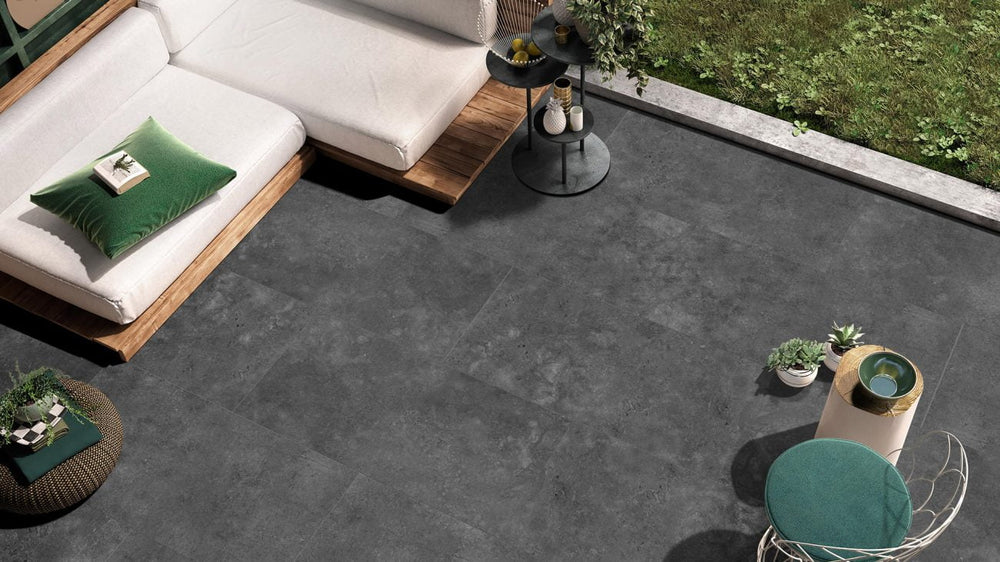 KROSS CHARCOAL 600X600 MATT SMOOTH GRIP