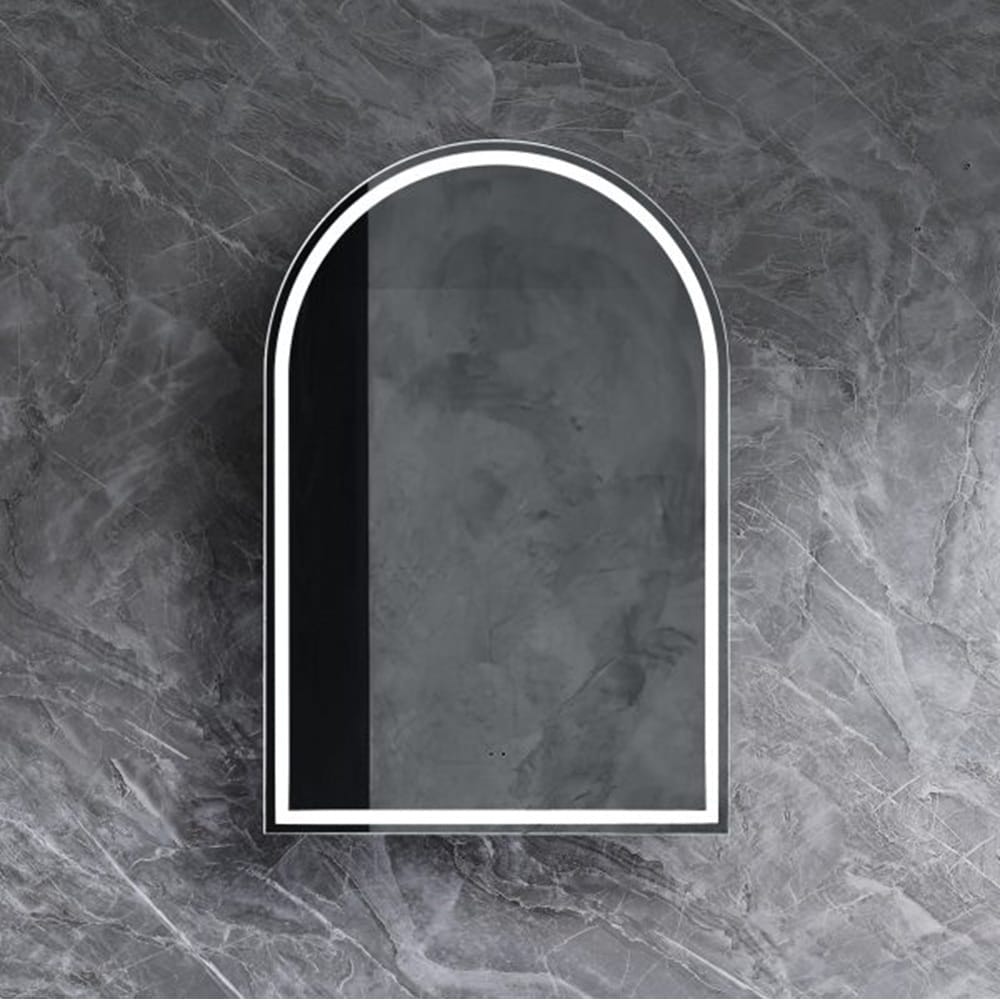 Avia simple LED Archive Collection 610*900mm Natural Timber Shaving Cabinet